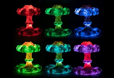 Mushroom Cloud Creative Led Table Lamp