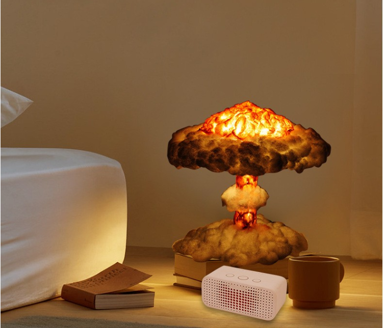 Mushroom Cloud Creative Led Table Lamp